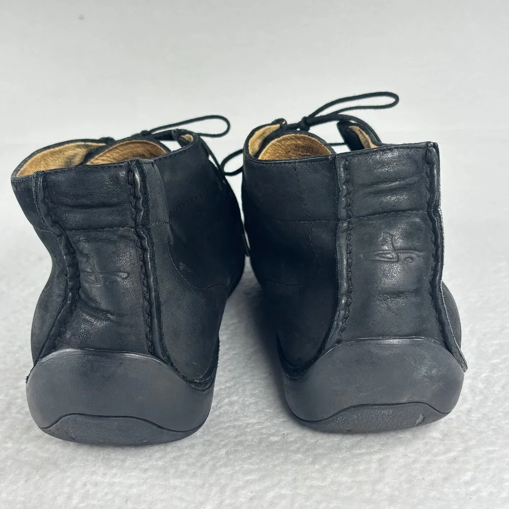 J. Shoes Black Chukka Boots Leather Nubuck Wallabee Men Sz 12 UK 11 EUR‎ 45.5